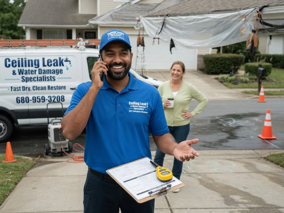 Ceiling Leak Cleanup Yale, VA FAQs